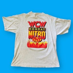 Vintage WCW Monday Nitro TNT Shirt (Size XL)